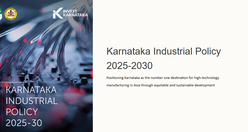 Karnataka Industrial Policy 2025-2030